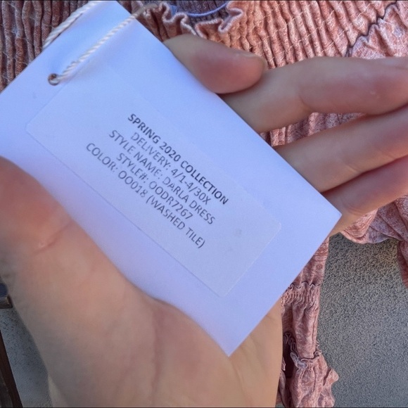 Misa Darla Mini Dress in Washed Tile NWT! New with Tags! - Picture 9 of 16